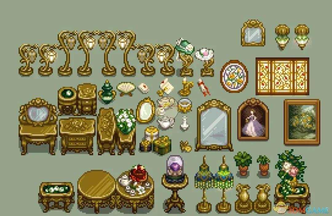 《星露谷物语》维多利亚风家具MOD