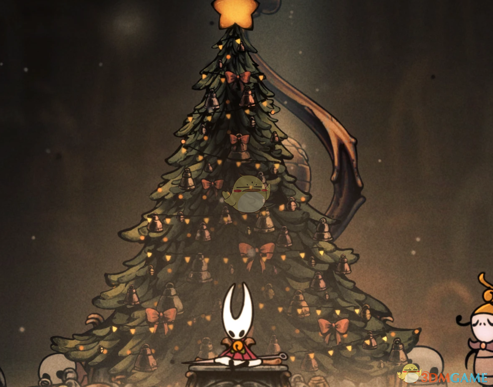 《空洞骑士：丝之歌》圣诞树背景MOD