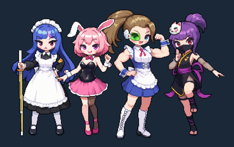 《风暴女仆》demo