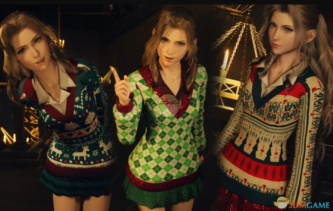 《最终幻想7：重生》爱丽丝的舒适假日毛衣裙装MOD