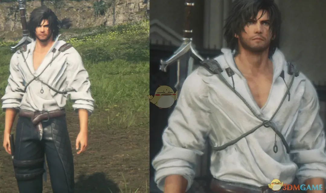 《最终幻想16》克莱夫的巫师三休闲服MOD