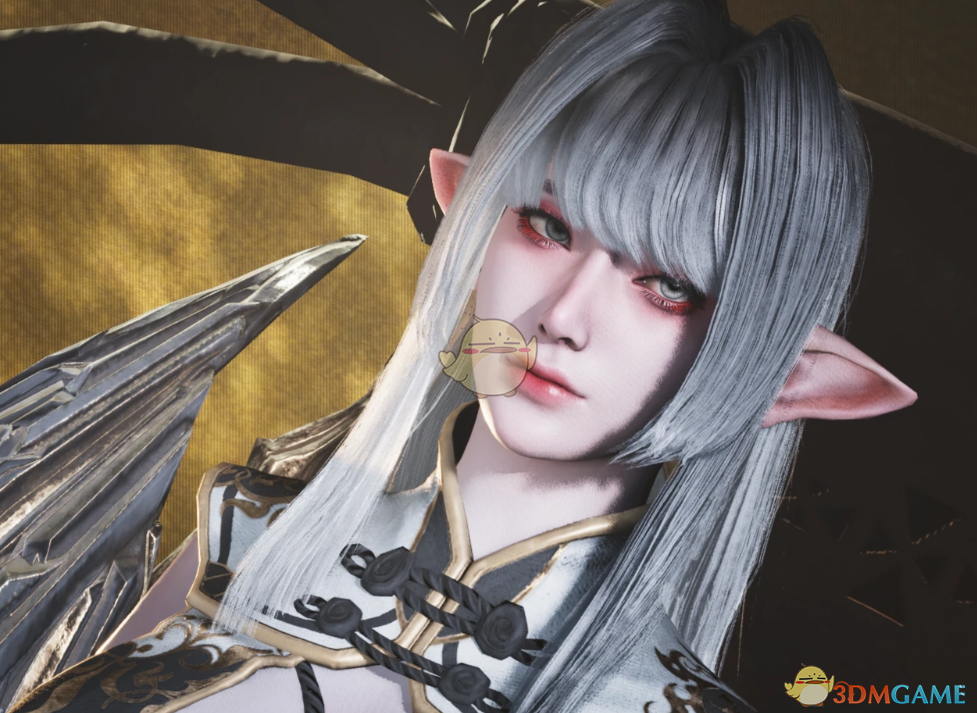 《怪物猎人：荒野》精灵骑士长发MOD