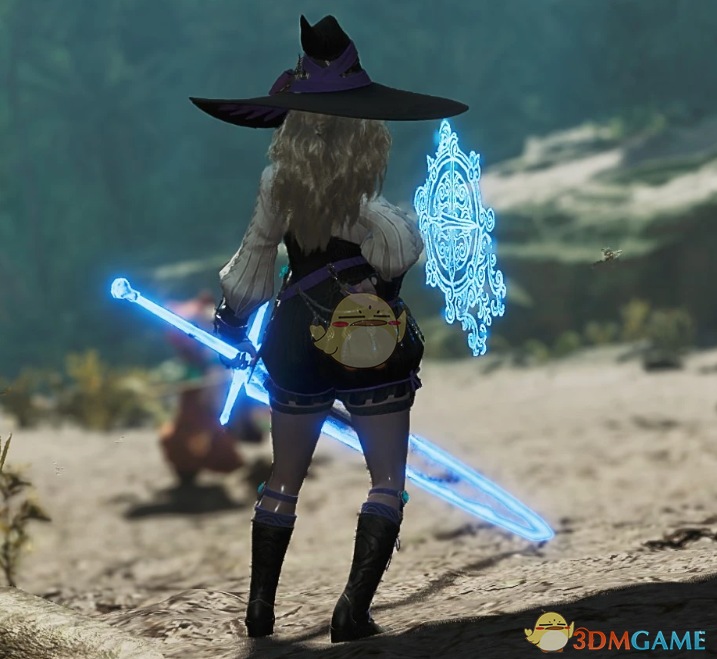 《怪物猎人：荒野》艾尔登法环卡利亚魔法剑盾MOD