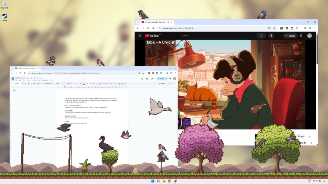 《桌面鸟舍：小小鸟陪你摸大鱼》游戏库