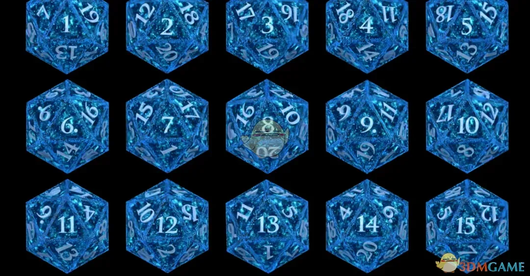《博德之门3》蓝色银河骰子MOD