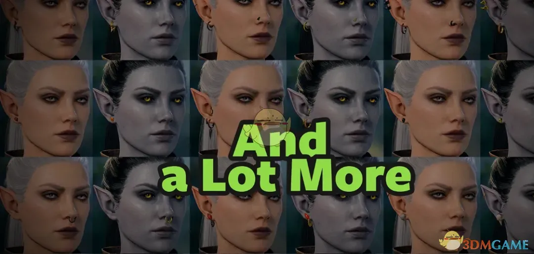 《博德之门3》黑金耳环MOD