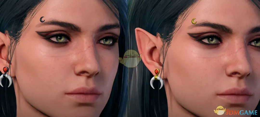 《博德之门3》黑金耳环MOD