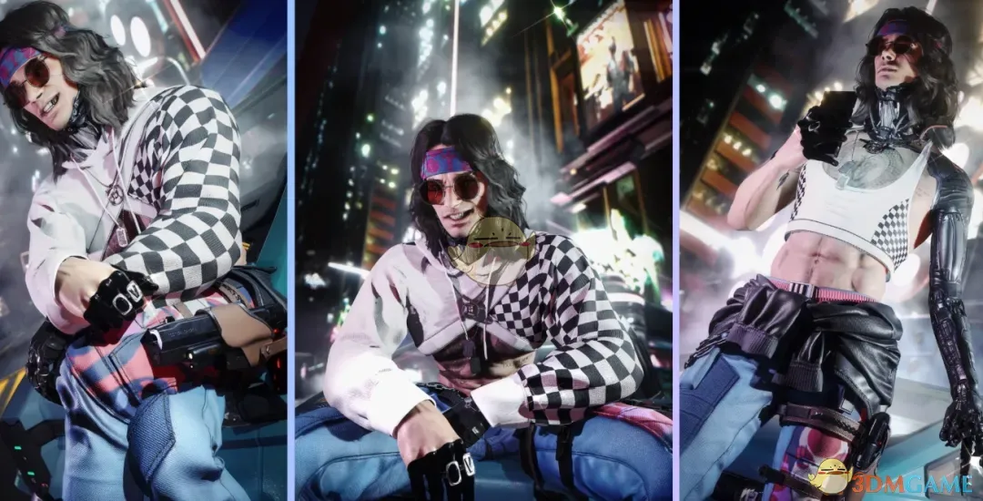 《赛博朋克2077》黑十字连帽衫MOD