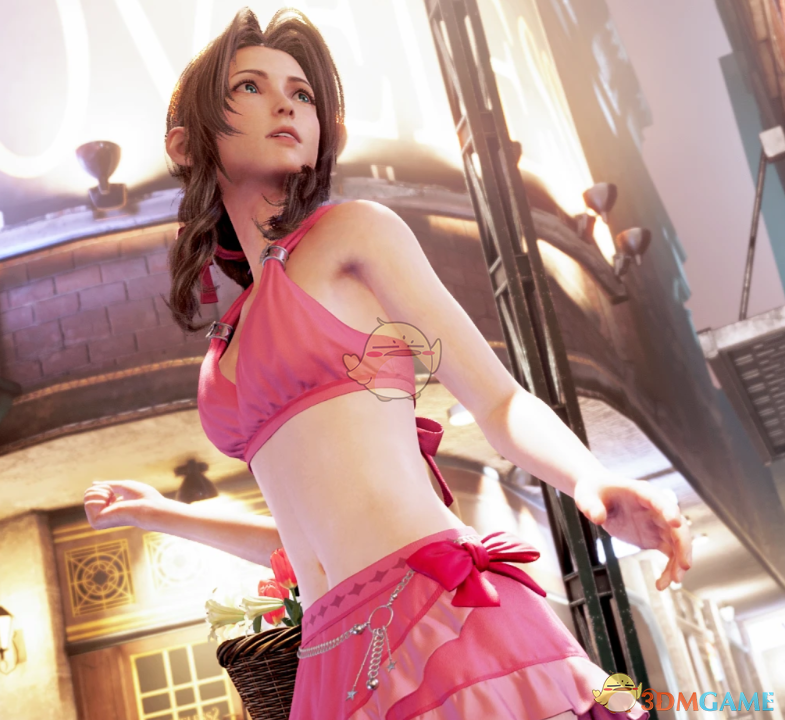 《最终幻想7：重制版》爱丽丝的粉色人鱼比基尼MOD