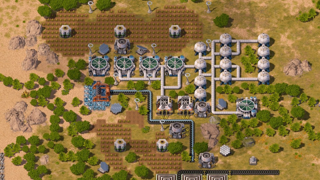 工厂自动化策略游戏《地核工厂》上架Steam 改造异星世界