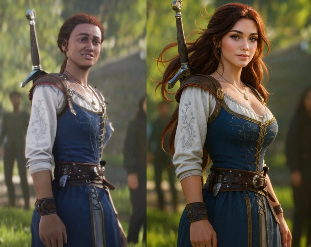 《神鬼寓言4》女主被改成美女 网友:脸部还需调整