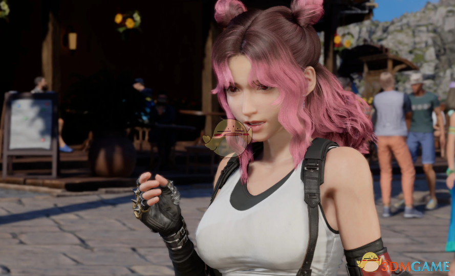 《最终幻想7：重生》蒂法的蕾吉挑染发型MOD