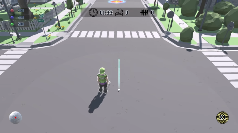 《Urban Golf: Hot Dog Edition》demo
