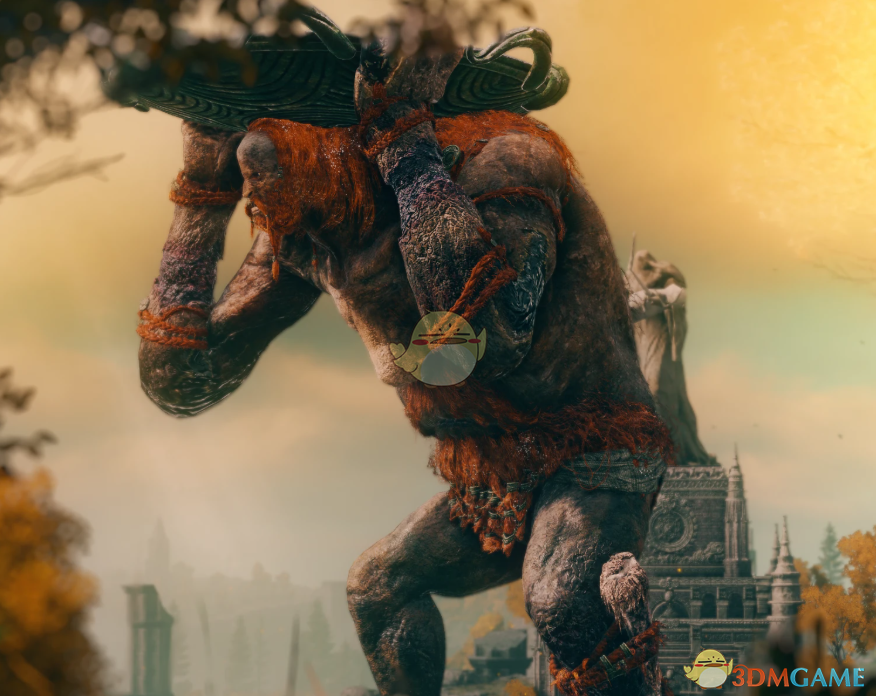 《艾尔登法环》更大的火焰巨人MOD