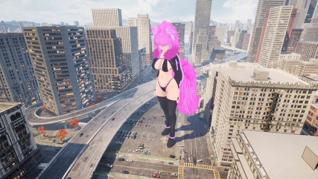 《女巨人游乐场》发布新实机展示 细节丰富的25×25平方公里城市