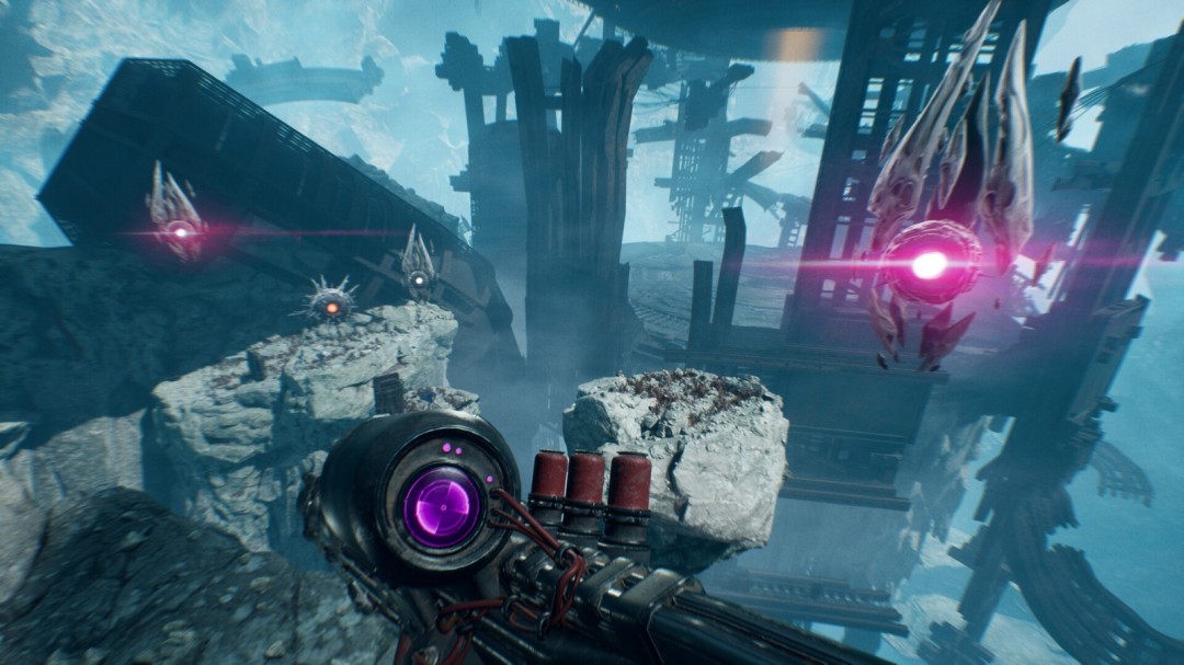 恐怖射击游戏《月之深渊》新预告 疯狂扫射怪物