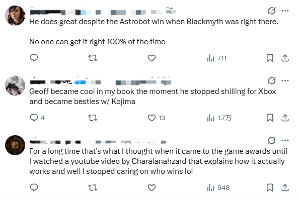 TGA和杰夫是对的？外网热议：该不该给玩家投票权