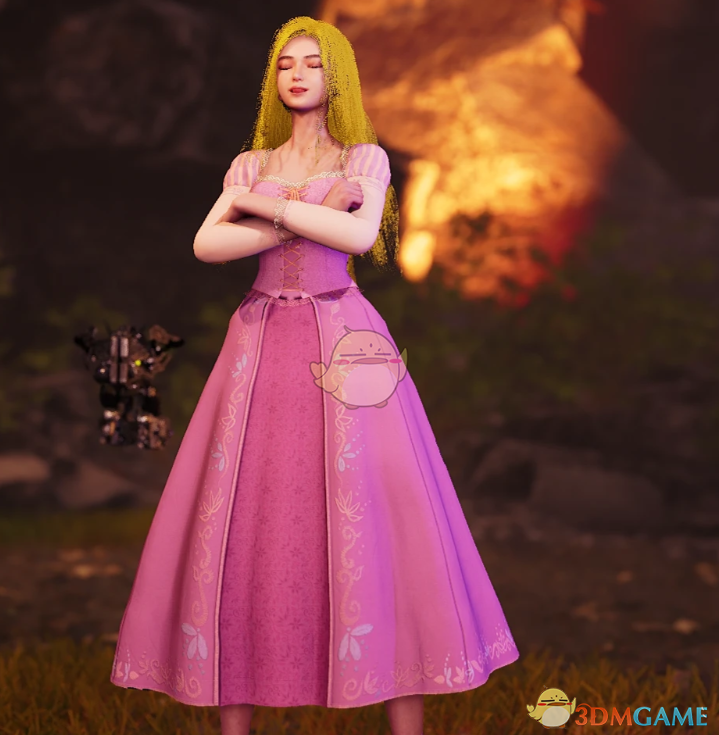 《剑星》伊芙的长发公主裙装MOD