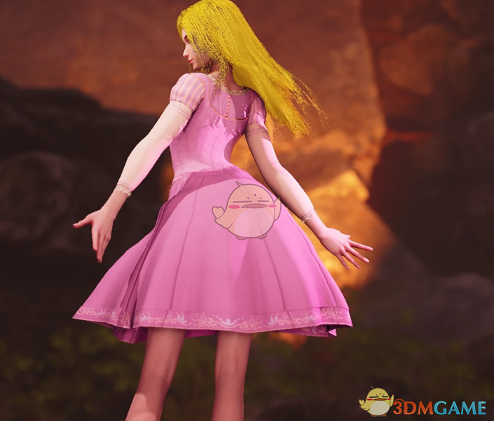 《剑星》伊芙的长发公主裙装MOD