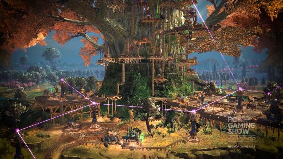 垂直城市建造游戏《雾隐天途》预告 明年3月发售