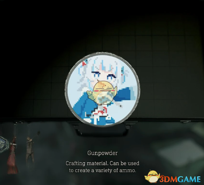 《生化危机4：重制版》火药盒的虚拟主播噶呜·古拉图案MOD