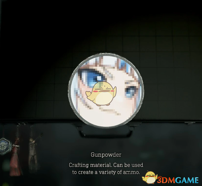 《生化危机4：重制版》火药盒的虚拟主播噶呜·古拉图案MOD