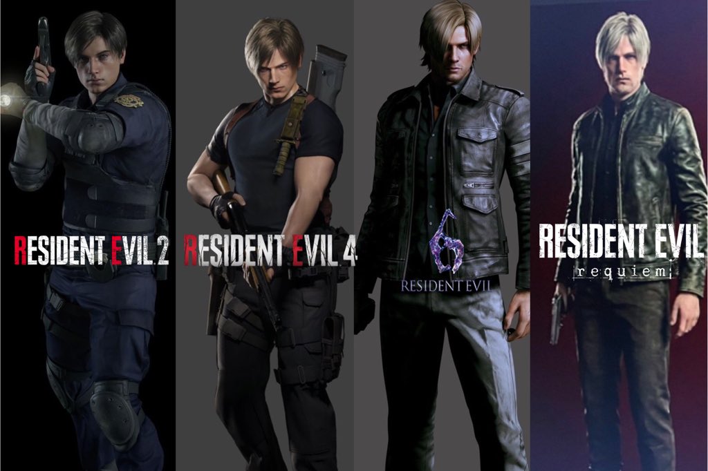 从21到51岁！《生化危机》男神里昂角色成长史