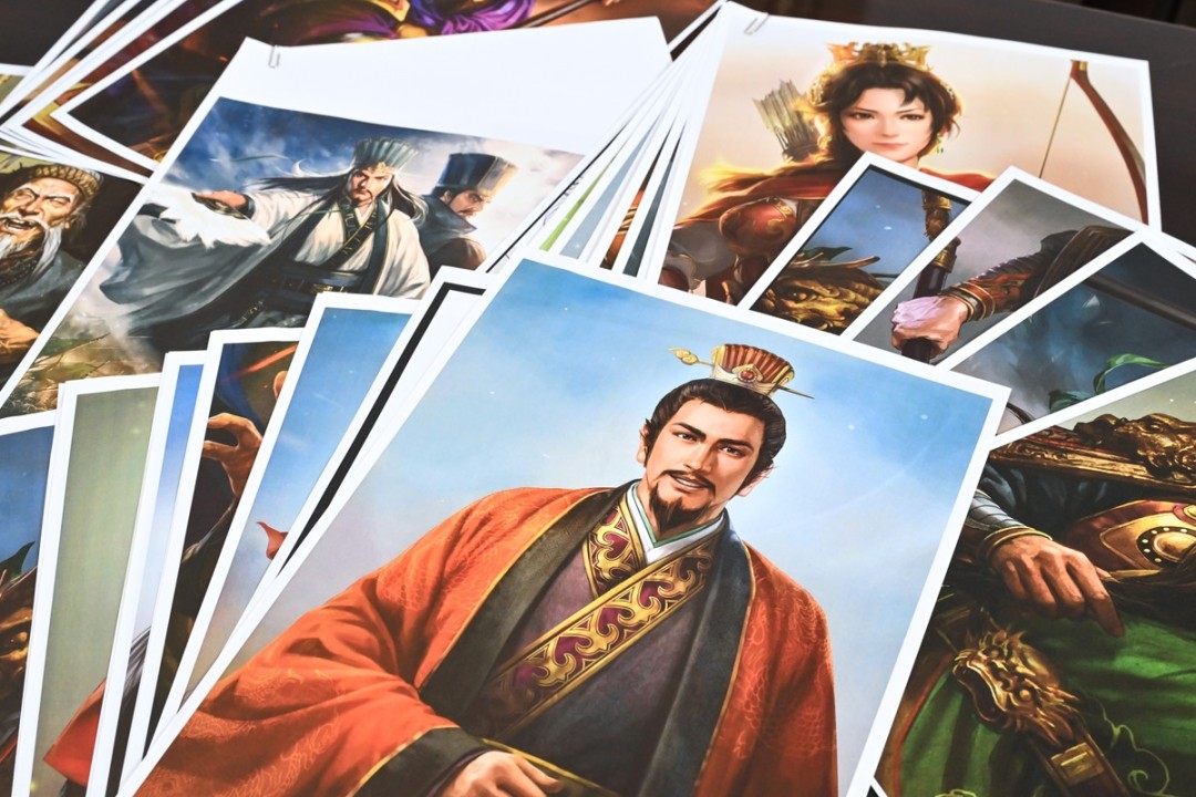 光荣《三国志》诞生40周年 部分角色插画设计的变迁