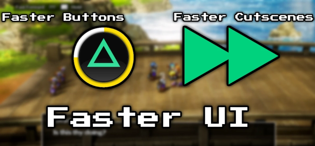 《勇者斗恶龙1&2:HD-2D重制版》更快的用户界面MOD