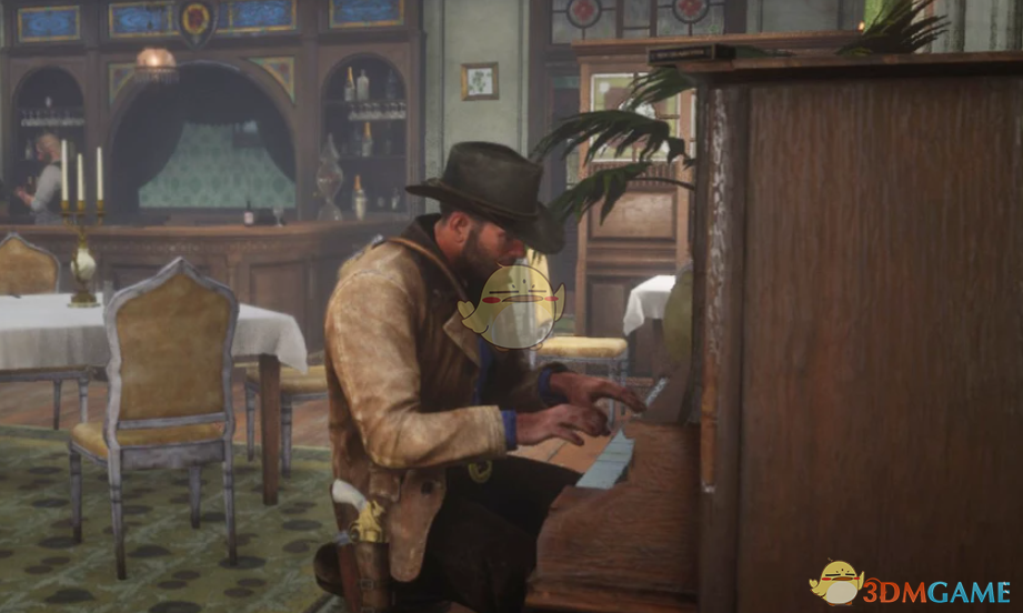 《荒野大镖客2》可弹奏的钢琴MOD