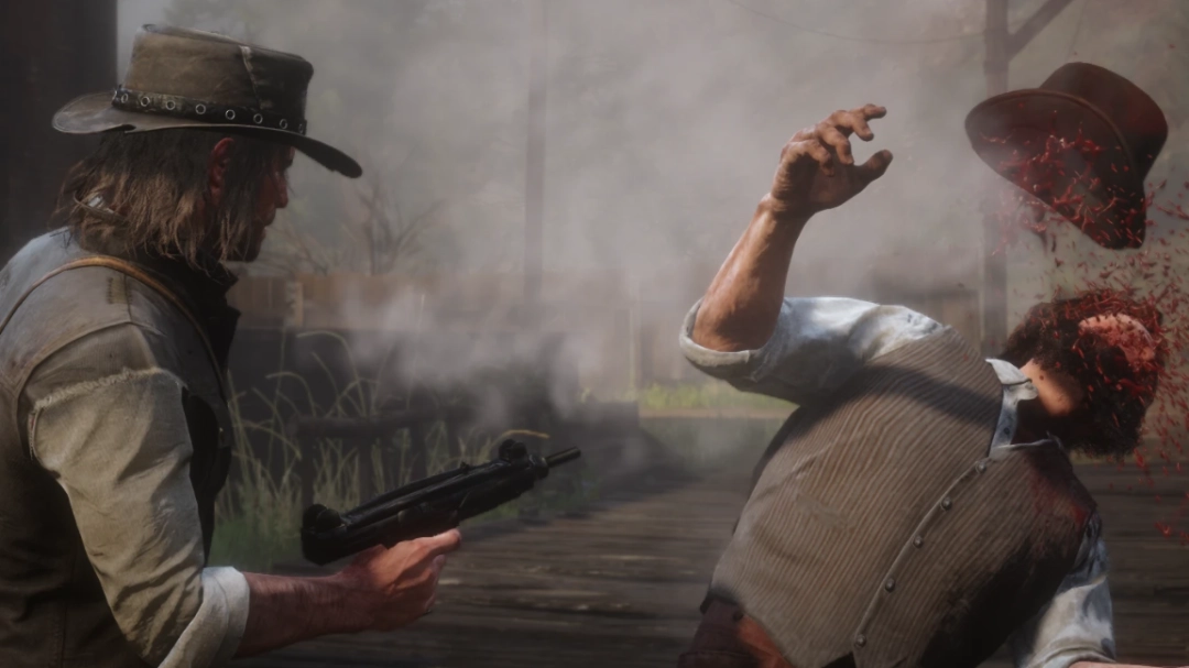 《荒野大镖客2》UZI冲锋枪MOD