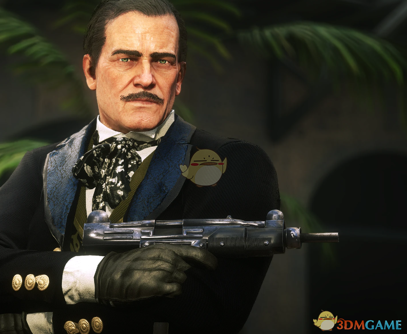 《荒野大镖客2》UZI冲锋枪MOD