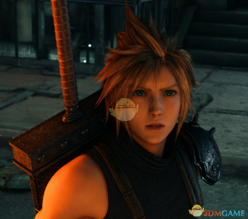 《最终幻想7：重制版》克劳德纹理增强MOD