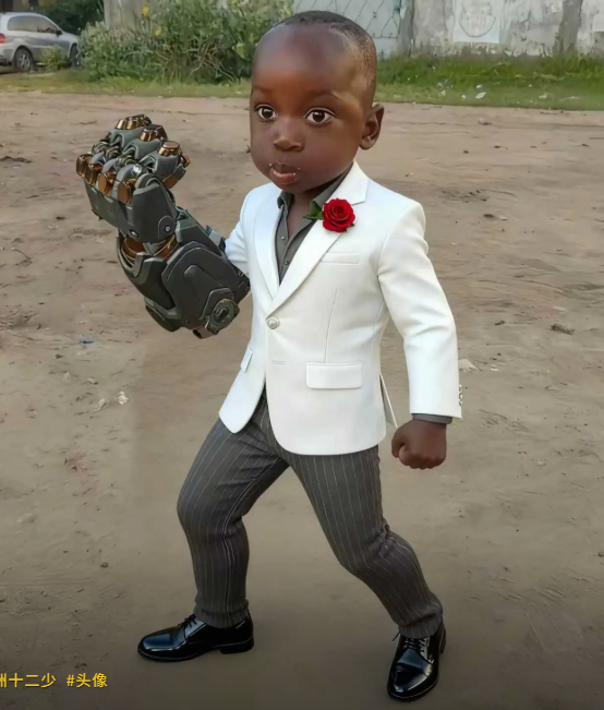 诡异的婴儿流口水黑白大头照，怎么就成为了网友摆烂专用表情包？