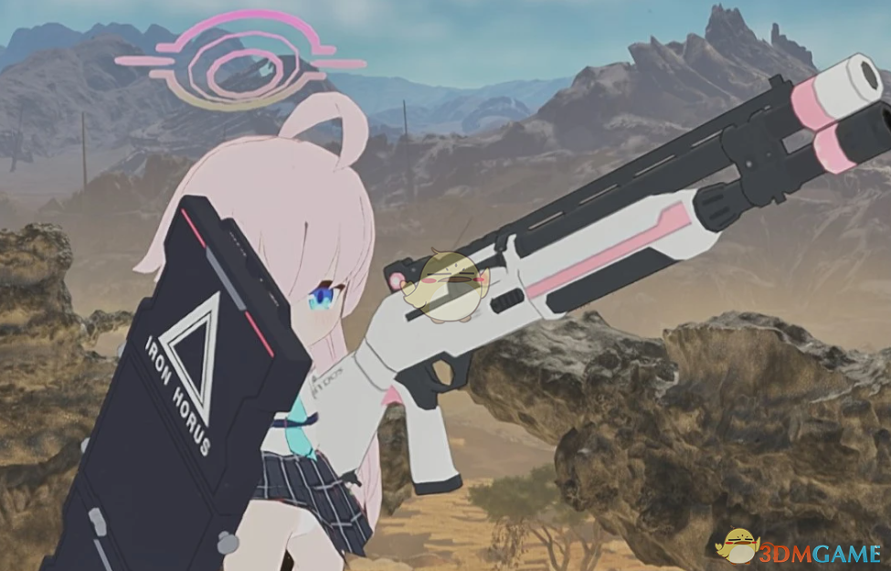 《怪物猎人：荒野》蔚蓝档案Q版小鸟游星野外观MOD