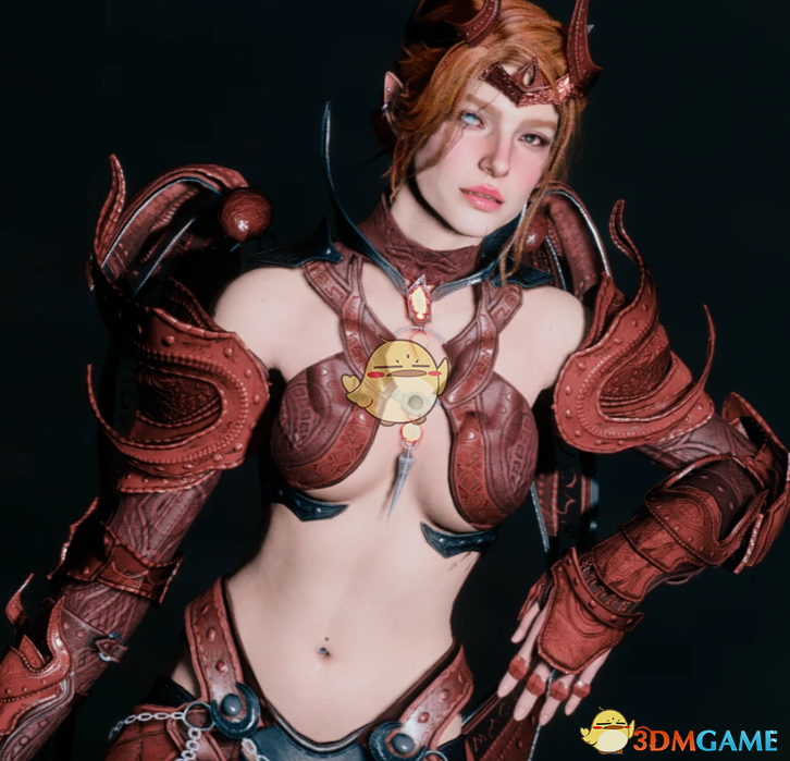 《博德之门3》猩红术士性感盔甲MOD