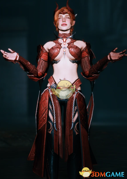 《博德之门3》猩红术士性感盔甲MOD