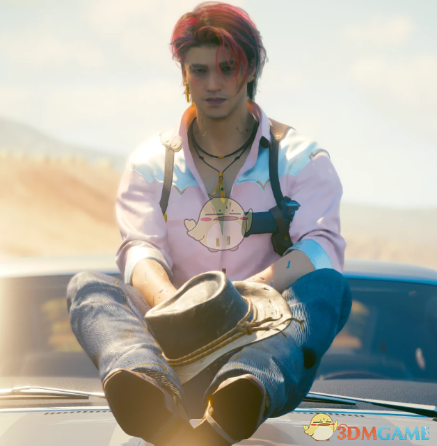 《赛博朋克2077》亚瑟·摩根牛仔帽MOD