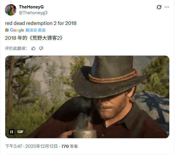 遗憾没有《荒野大镖客2》！过去十年TGA年度游戏盘点