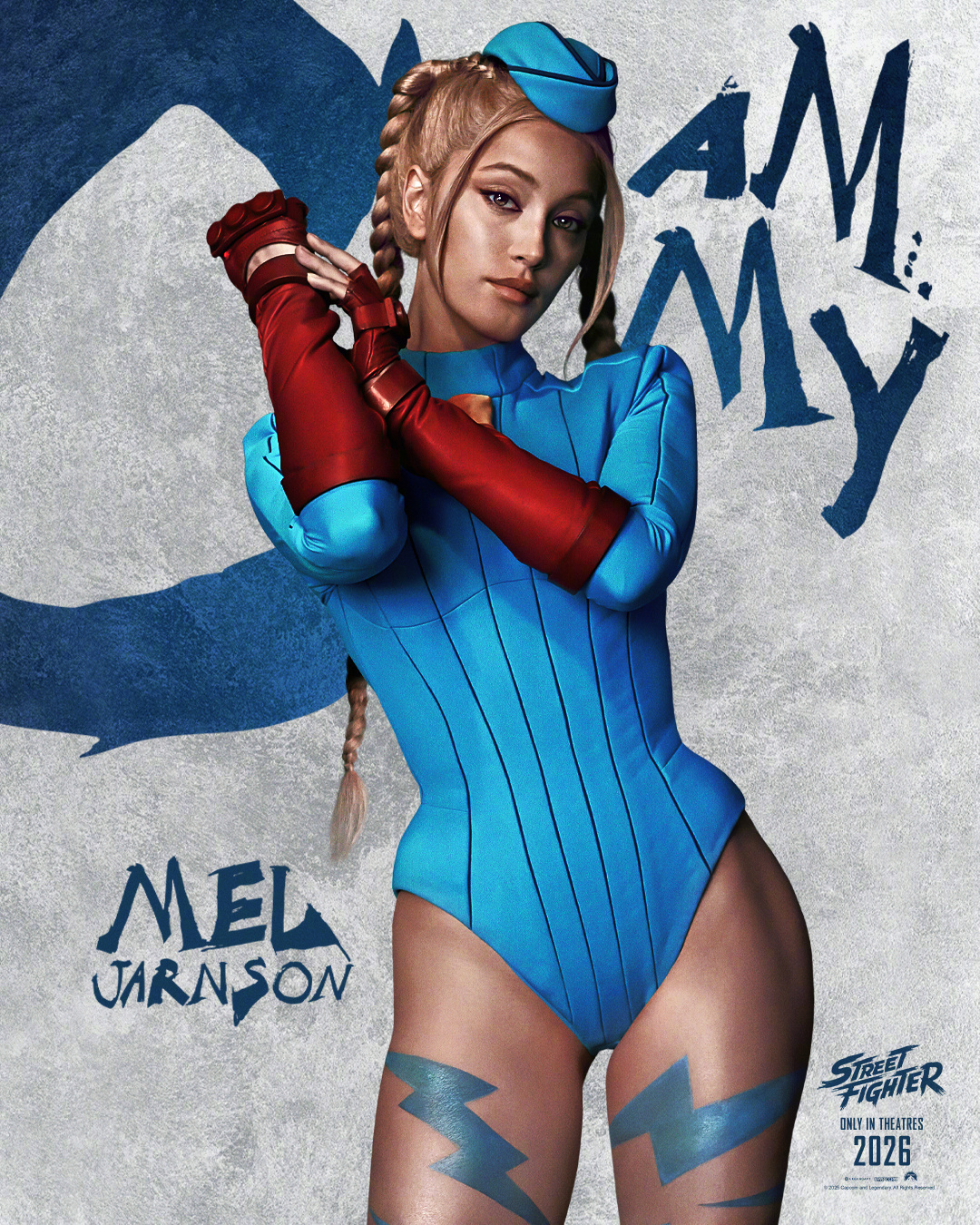 这版春丽几分？《街头霸王》真人电影曝角色海报