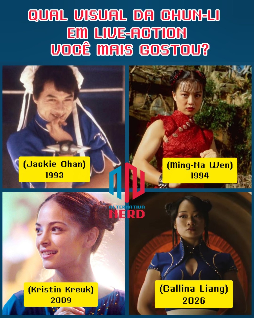 四个春丽，三十年真人改编史：成龙意外成为“天花板”