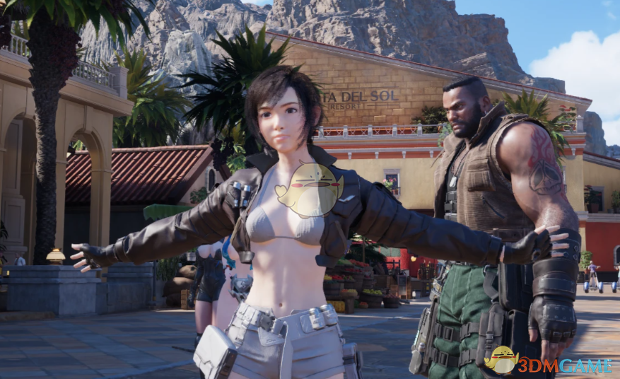 《最终幻想7：重生》尤菲的第一后裔哈里斯服装MOD