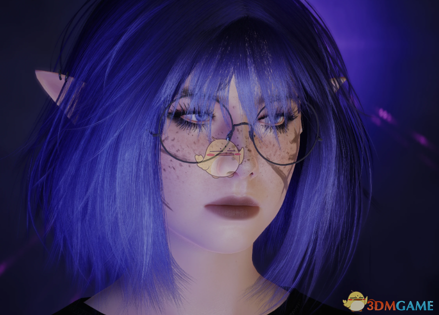 《赛博朋克2077》紫罗兰短发MOD