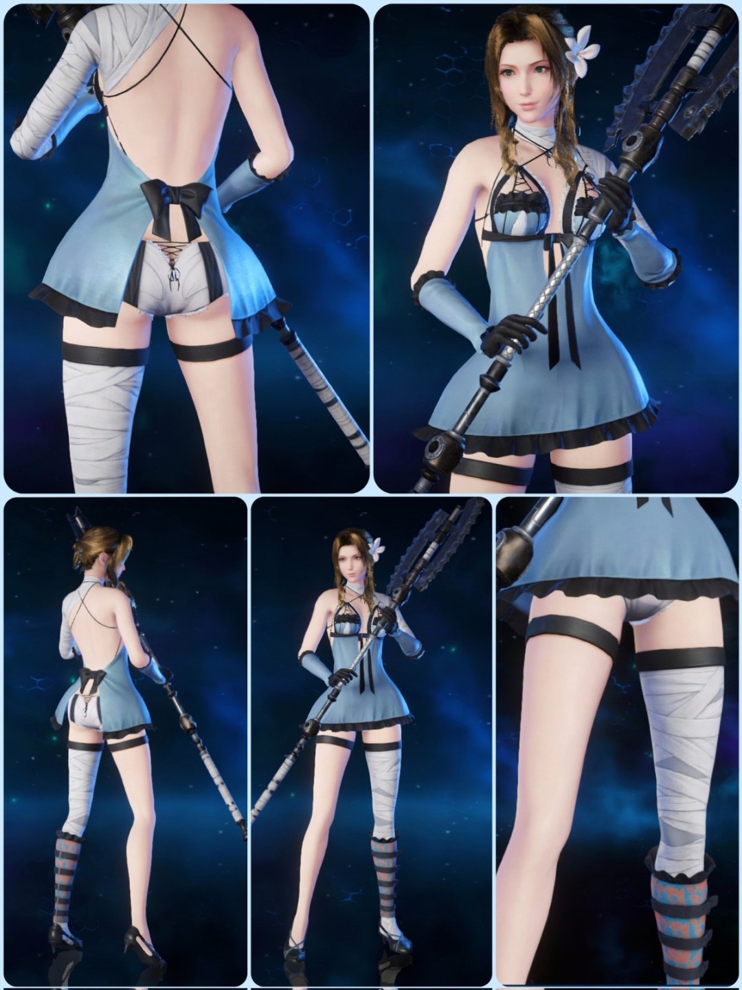 穿起来像尿布！ 《最终幻想7：永恒危机》爱丽丝联动服装遭修改引不满