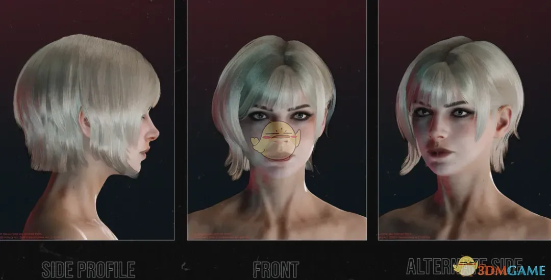 《赛博朋克2077》第一后裔伊内兹时尚短发MOD