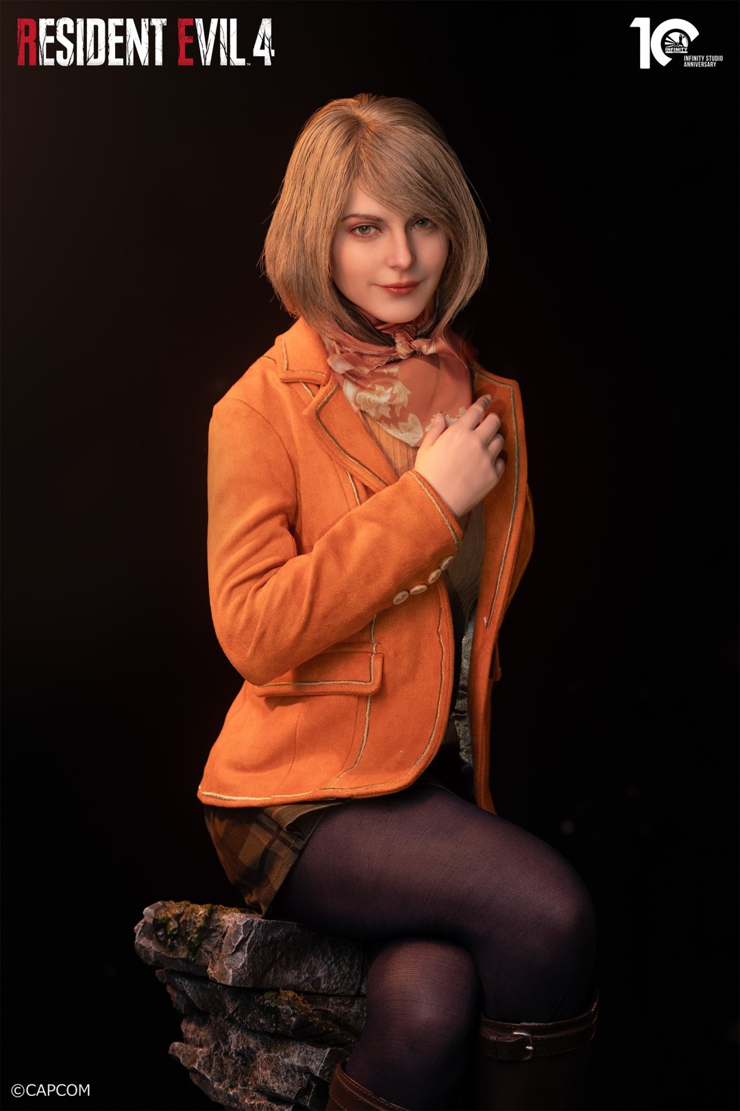 栩栩如生！《生化危机4》艾什莉1:2比例雕像开启预购