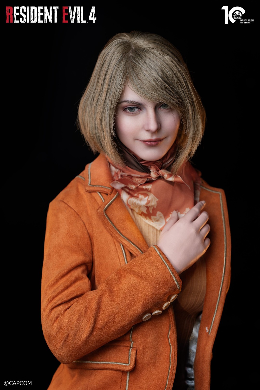 栩栩如生！《生化危机4》艾什莉1:2比例雕像开启预购