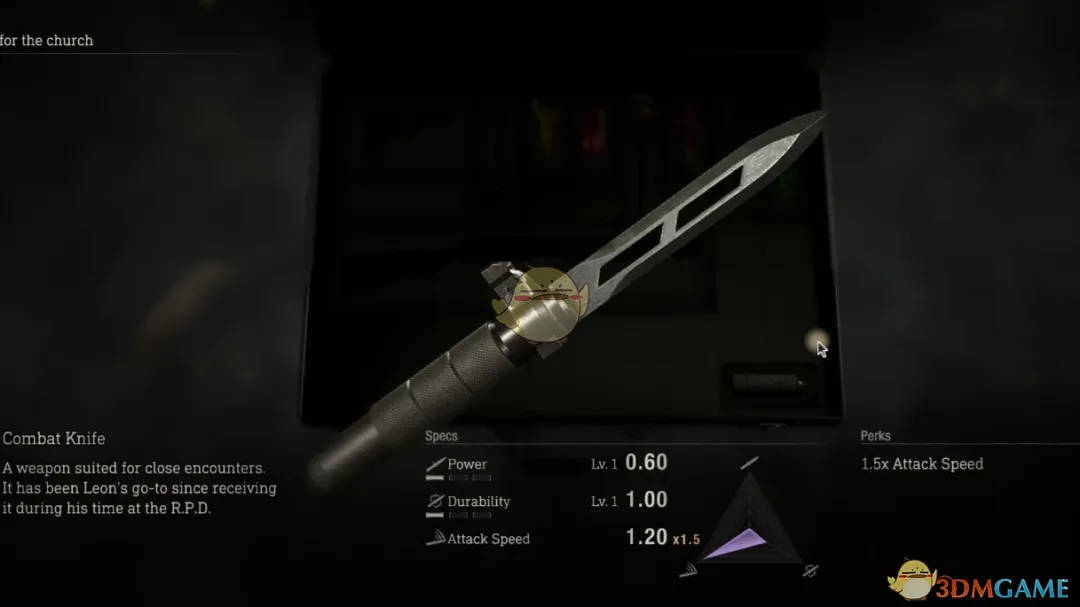 《生化危机4:重制版》RE3弹道刀MOD