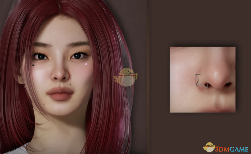 《InZOI》简约鼻钉包MOD