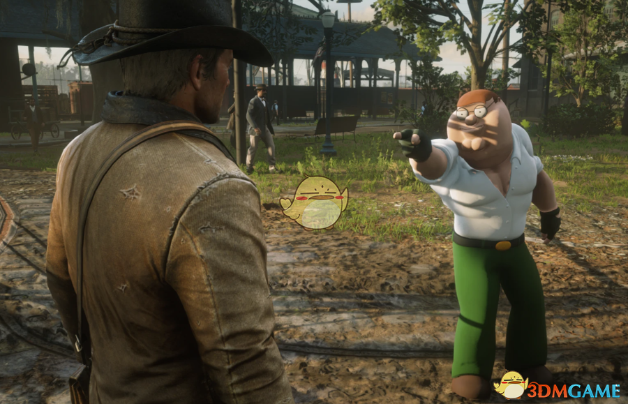 《荒野大镖客2》堡垒之夜皮特·格里芬MOD